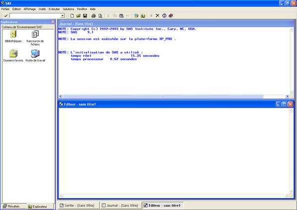 Une Courte Presentation Du Logiciel Sas